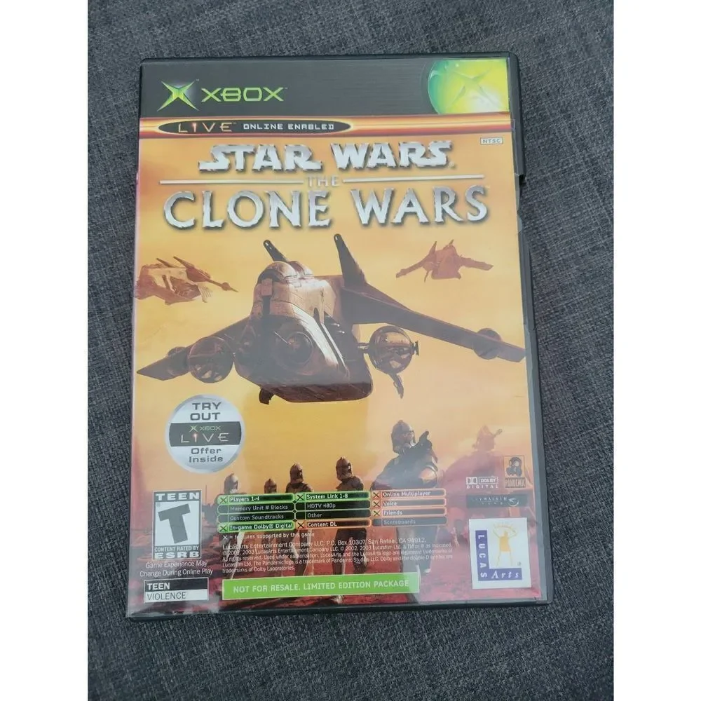 ‎Xbox Star Wars The Clone Wars